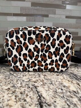 Madison Spotted Leopard Mini Camera Bag //Kate Spade